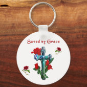 Saved By Grace Sleutelhanger (Voorkant)
