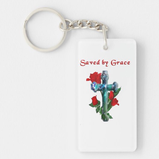 Saved By Grace Sleutelhanger (Voorkant)