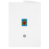 Saved Whales greeting card (Achterkant)