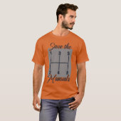 Savehe Handleidingen Handleiding Auto's vriend cad T-shirt (Voorkant volledig)