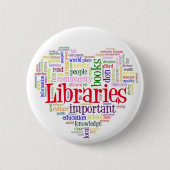Savelibraries Ronde Button 5,7 Cm (Voorkant)