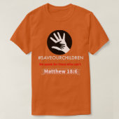 SaveOurChildren T-shirt (Design voorkant)