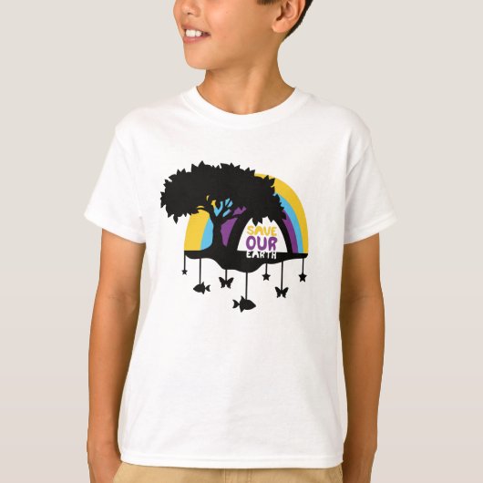 saveourearth2 t-shirt (Voorkant)