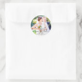 SAVEREN VAN DE DATUM Foto Afbeelding Aangepaste St Ronde Sticker (Tas)