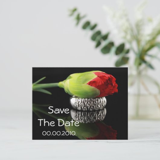 SaveThe Date Evenement en bruiloft Aankondigingskaart (Staand voorkant)