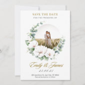 #SaveTheDateForTheWeddingOfEmily&James Kaart (Voorkant)