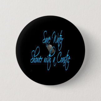 Savewatercoastie2 Ronde Button 5,7 Cm