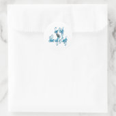 Savewatercoastie2 Ronde Sticker (Tas)
