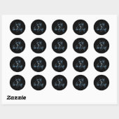 Savewatercoastie3 Ronde Sticker (Vel)