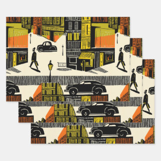Savile Row and Gentleman's Behavior Inpakpapier Vel