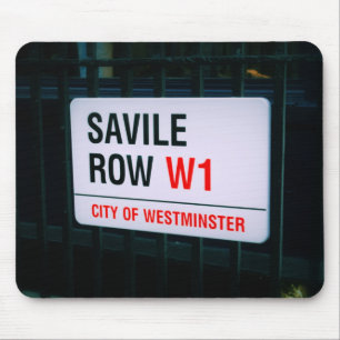 Savile Row - Londen - Mousepad Muismat