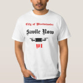 Savile Row T-shirt (Voorkant)