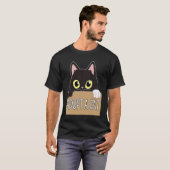 Saving Cats Cat Adoption Center Worker Adopteer ee T-shirt (Voorkant volledig)