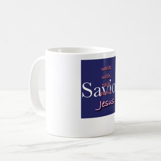 Savior Coffee Mok (Voorkant links)
