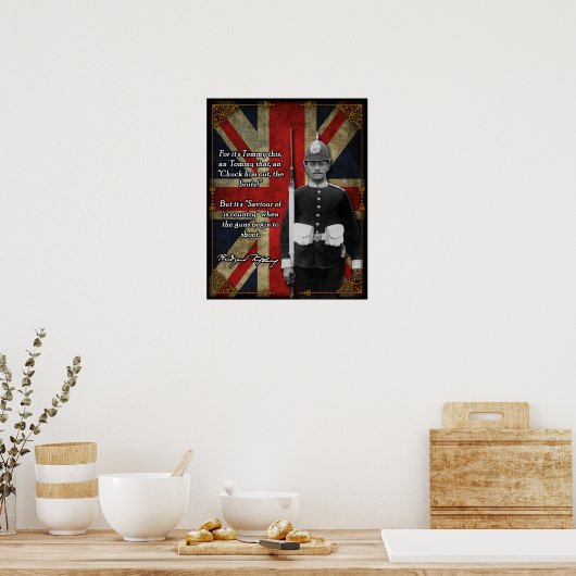 "Savior of "is Country" Poster (Keuken)