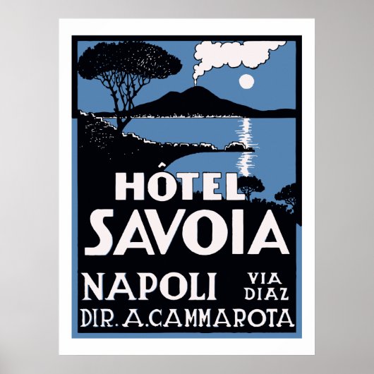 Savoia Hotel Poster (Voorkant)