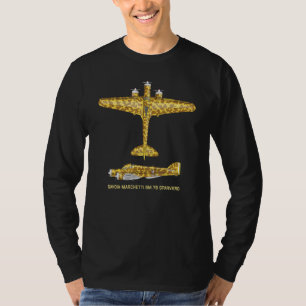 Savoia-Marchetti SM79 Sparviero WO2 Italiaanse bom T-shirt