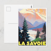 Savoie France vintage Briefkaart (Voorkant / Achterkant)