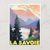 Savoie France vintage Briefkaart (Voorkant)
