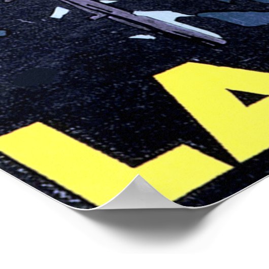 Savoie, Franse Alpen, Frankrijk, bergen op sneeuw Poster (Hoek)