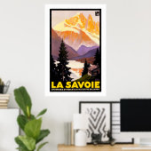 Savoie Poster (Thuiskantoor)