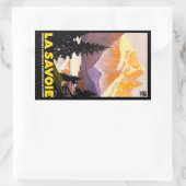Savoie Rechthoekige Sticker (Tas)