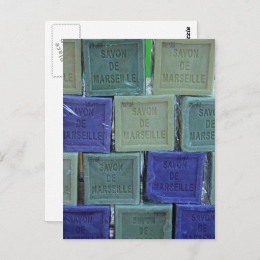 Savon de Marseille Briefkaart (Voorkant / Achterkant)