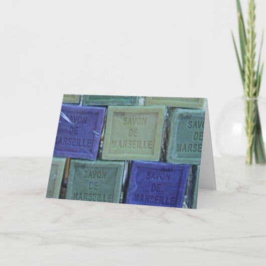 Savon de Marseille Kaart (Voorkant)