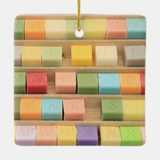 Savon de Provence Keramisch Ornament (Achterkant)