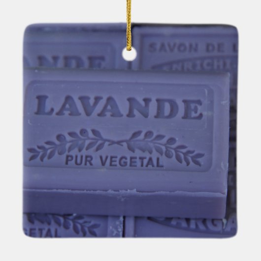 Savon de Provence Keramisch Ornament (Achterkant)
