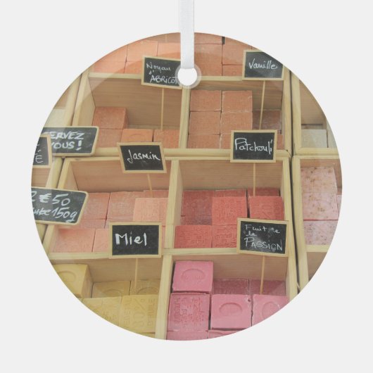 Savon de Provence Soap Glas Ornament (Voorkant)