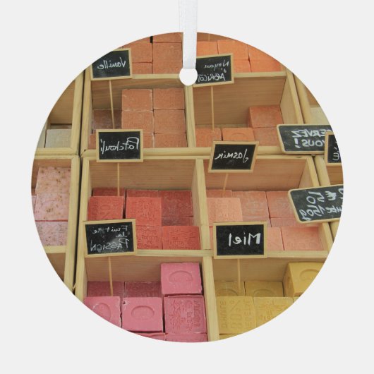 Savon de Provence Soap Glas Ornament (Achterkant)