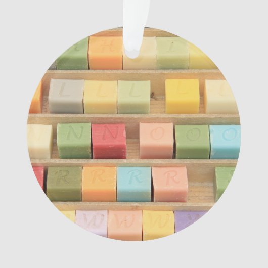 Savon de Provence - Traditionele Franse zeep Ornament (voorkant)