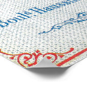 Savon Des Bebes Soap LabelParis, Frankrijk Poster (Hoek)