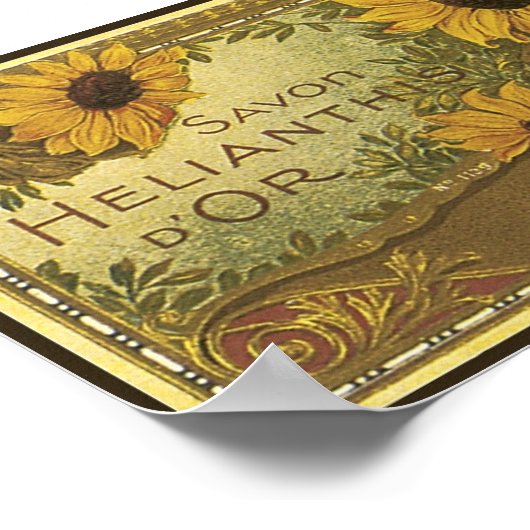 Savon Helianthis Poster (Hoek)