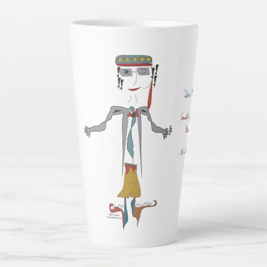 'Savon' Latte Mok (Voorkant)