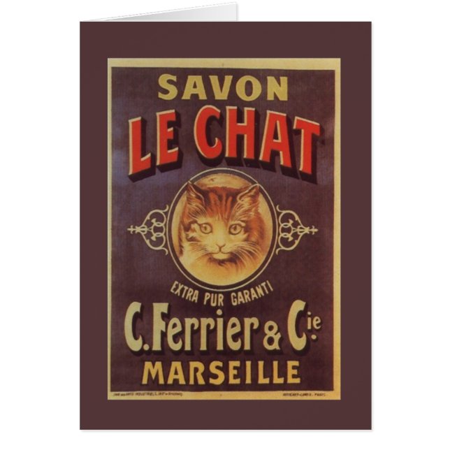 Savon Le Chat Fine -  Franse zeep (Voorkant)