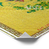 Savon Superfins Soap LabelParis, Frankrijk Poster (Hoek)