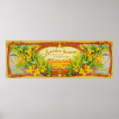 Savon Surfin Soap LabelParis, Frankrijk Poster (Voorkant)