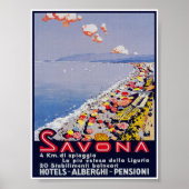 Savona Italië Poster voor reizen (Voorkant)