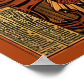 Savonnerie De Bagnolet door Mucha Poster (Hoek)