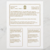 SAVONNERIE ~ Flyer (Achterkant)