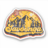 Savoonga, Alaska Sticker (Voorkant)