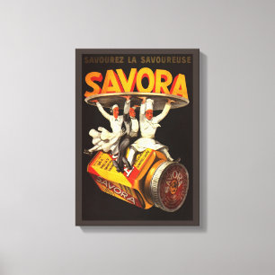  Savora Condition Advertisation Canvas Afdruk