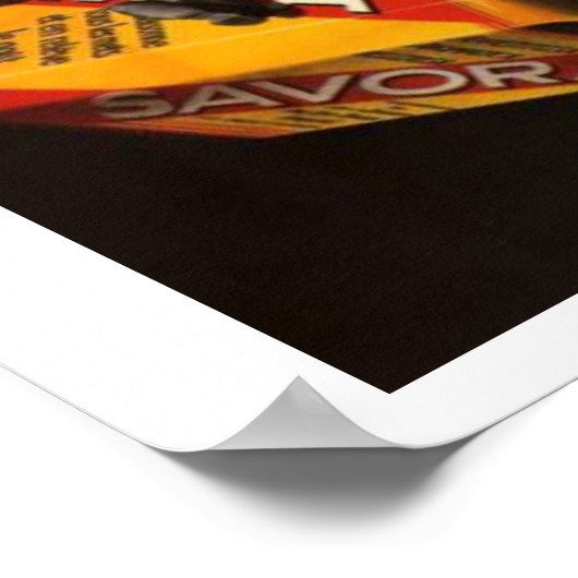 " Savora" Poster 12 x 16 (Hoek)