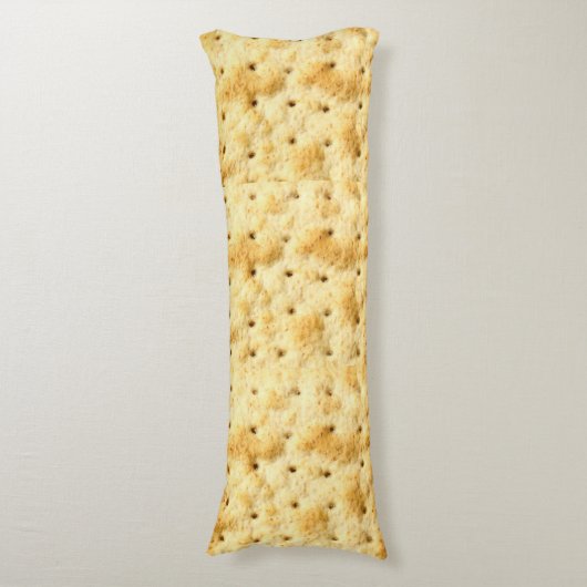 Savory biscuit lichaamskussen (Voorkant Verticaal)