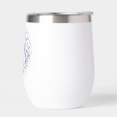 Savoy Blue Wine Tumbler (Links)