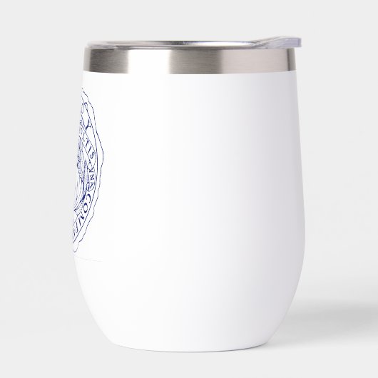 Savoy Blue Wine Tumbler (Links)