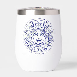 Savoy Blue Wine Tumbler