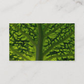 Savoy cablad visitekaartje (Achterkant)